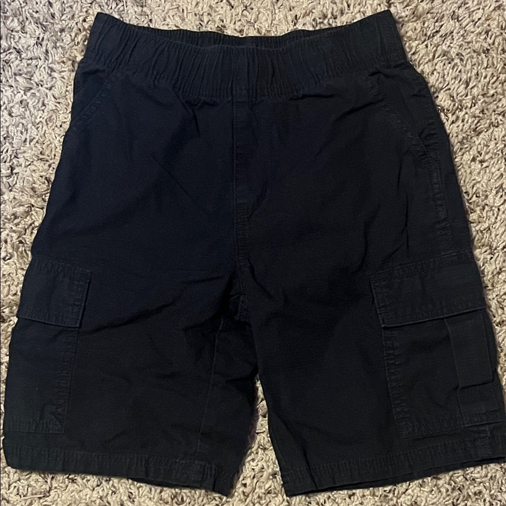Boys Children’s Place Black Cargo Shorts Size 8